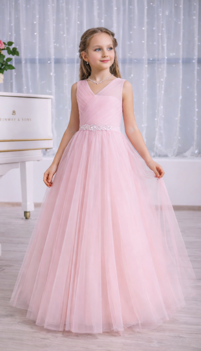 Бальна сукня 9766 рожева