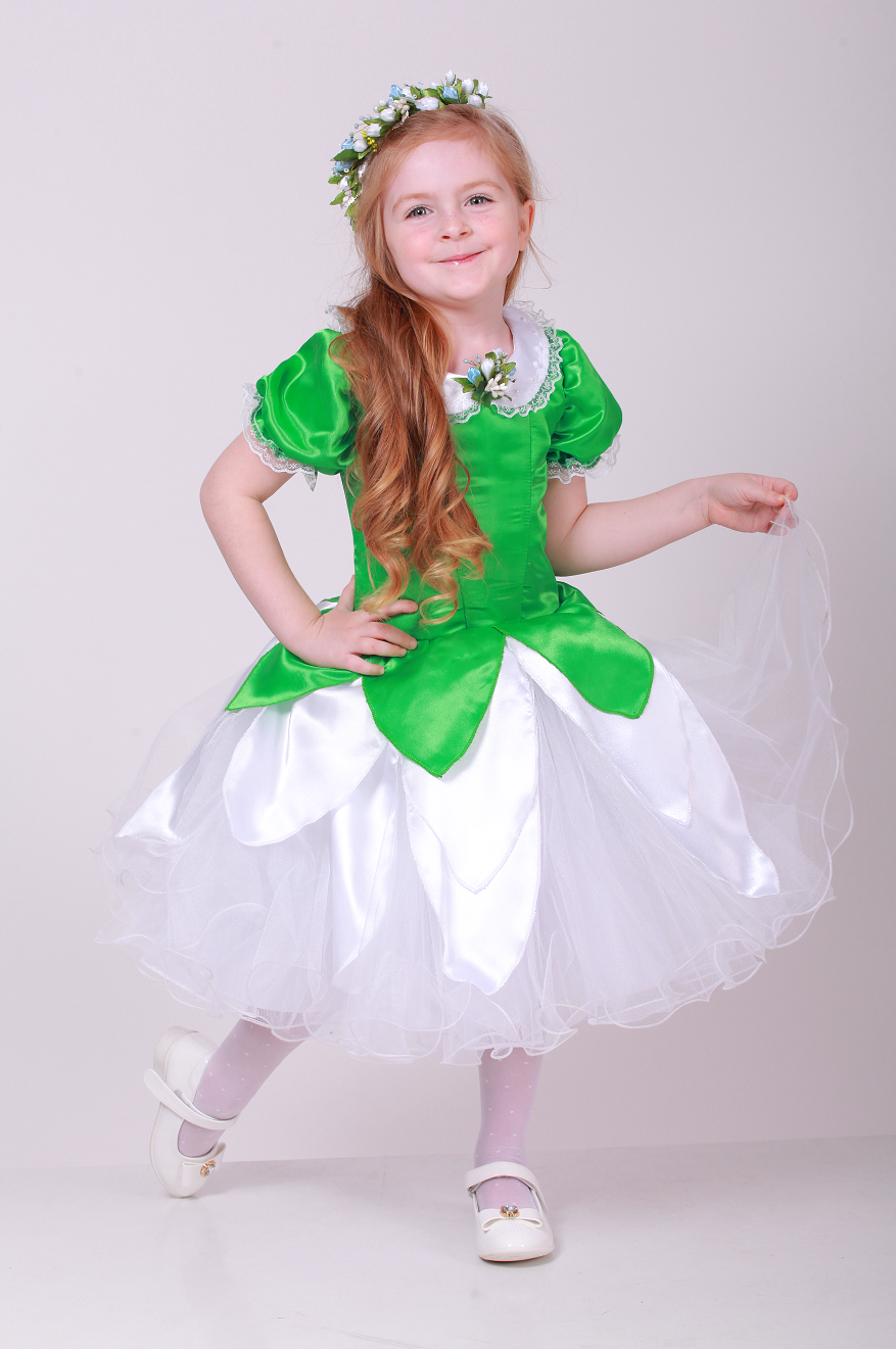 Карнавальний костюм для дівчинки Пролісок 