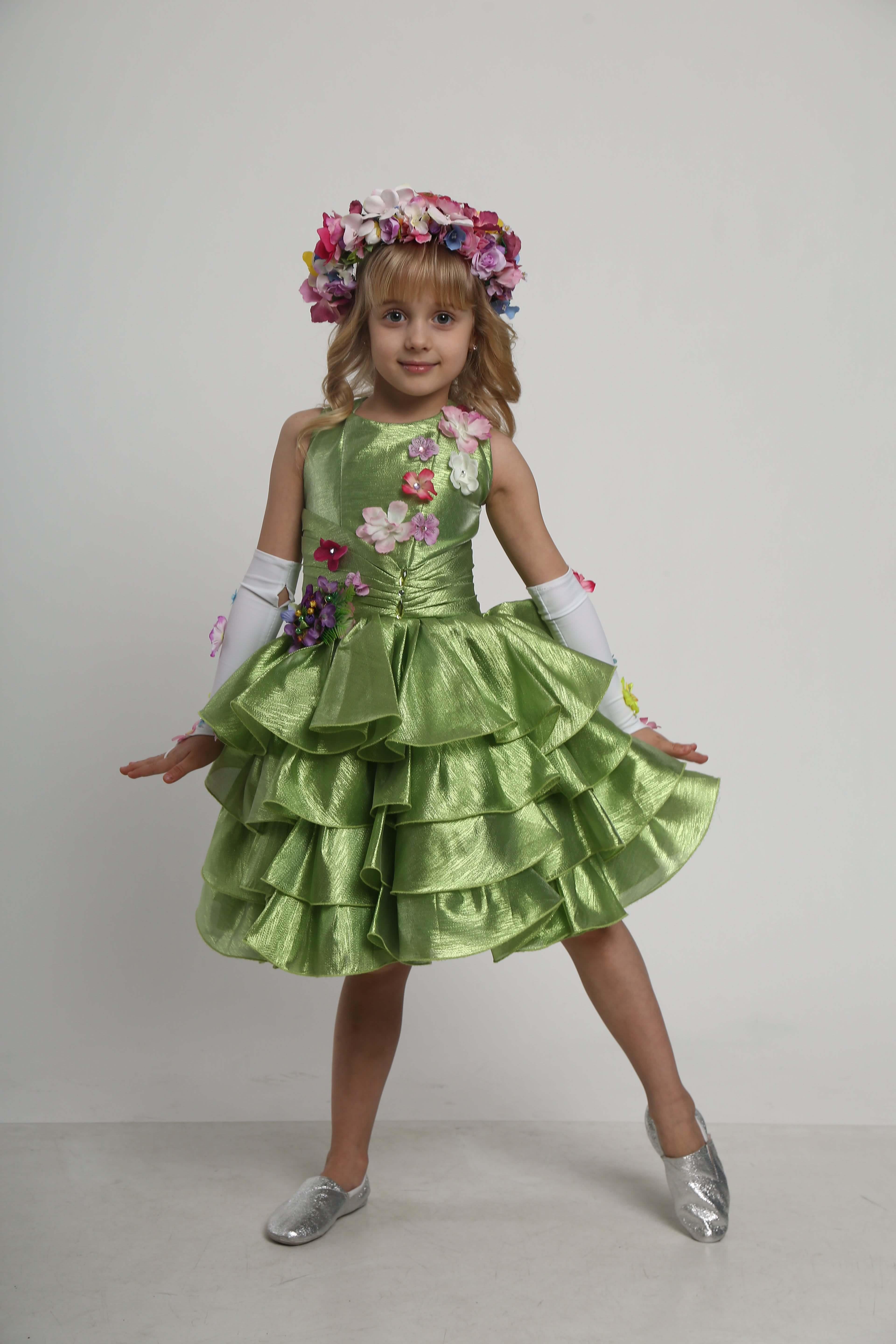 Карнавальний костюм Весна Рюша квітка